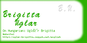 brigitta uglar business card